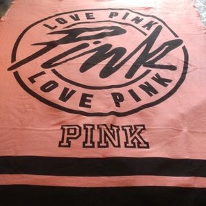 Pink beach blanket